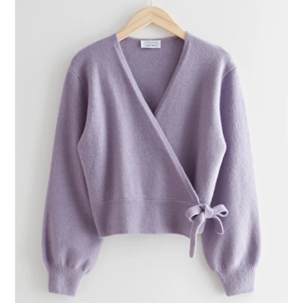 & Other Stories Wrap Cardigan